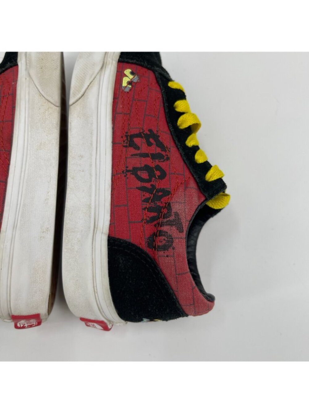Vans The Simpsons El Barto Kids Size 12.5 Old Skool Bart Low Top Skate - Picture 3 of 11